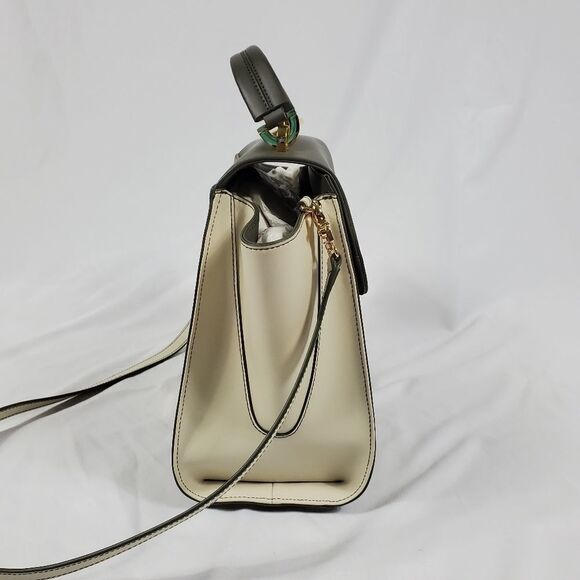 Zac Zac Posen Eartha Top Handle Bag in Olive Color Block - Picture 6 of 9